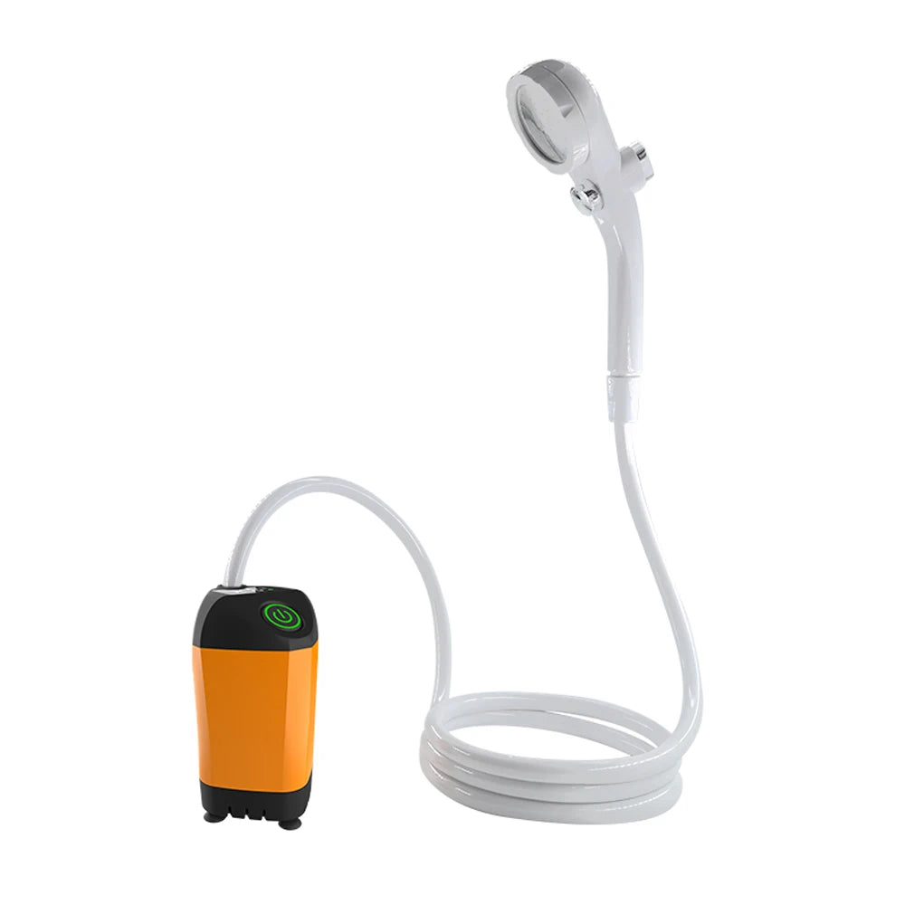 Bärbar batteridriven campingdusch