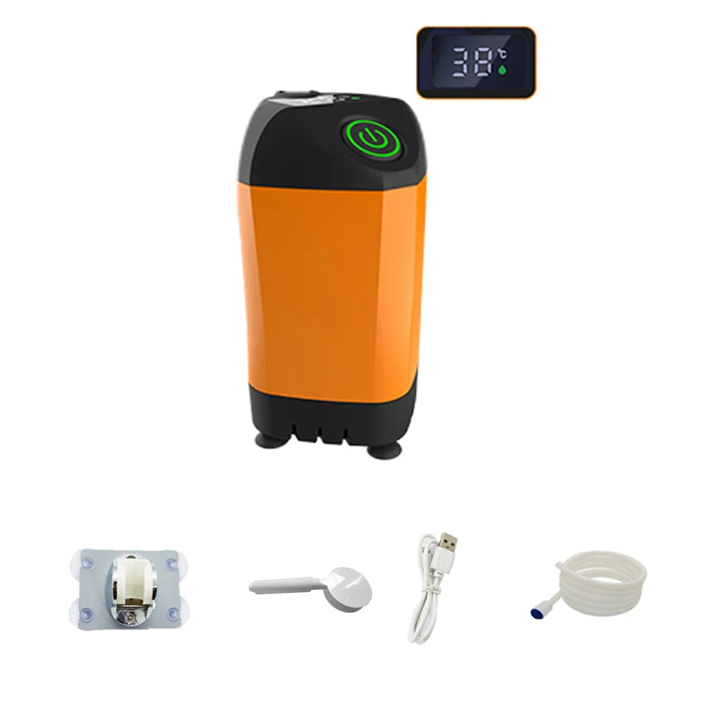 Bärbar batteridriven campingdusch